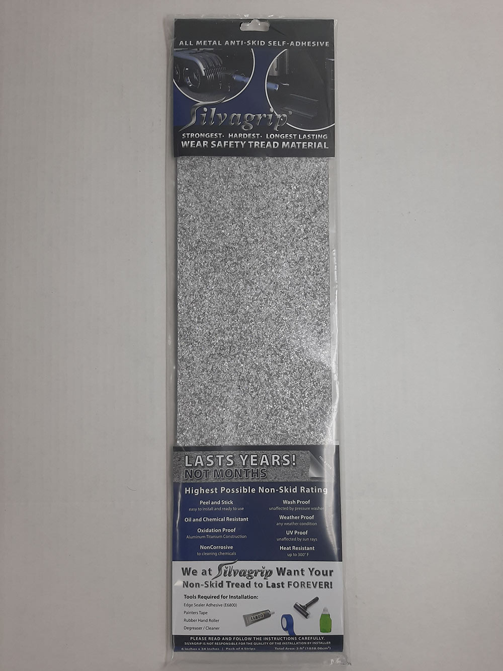 Pack of Silvagrip Non-Skid Surfacing